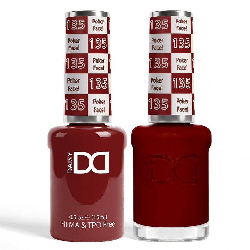 DND HEMA & TPO Free Gel Duo 135 Poker Face! - DTK Nail Supply