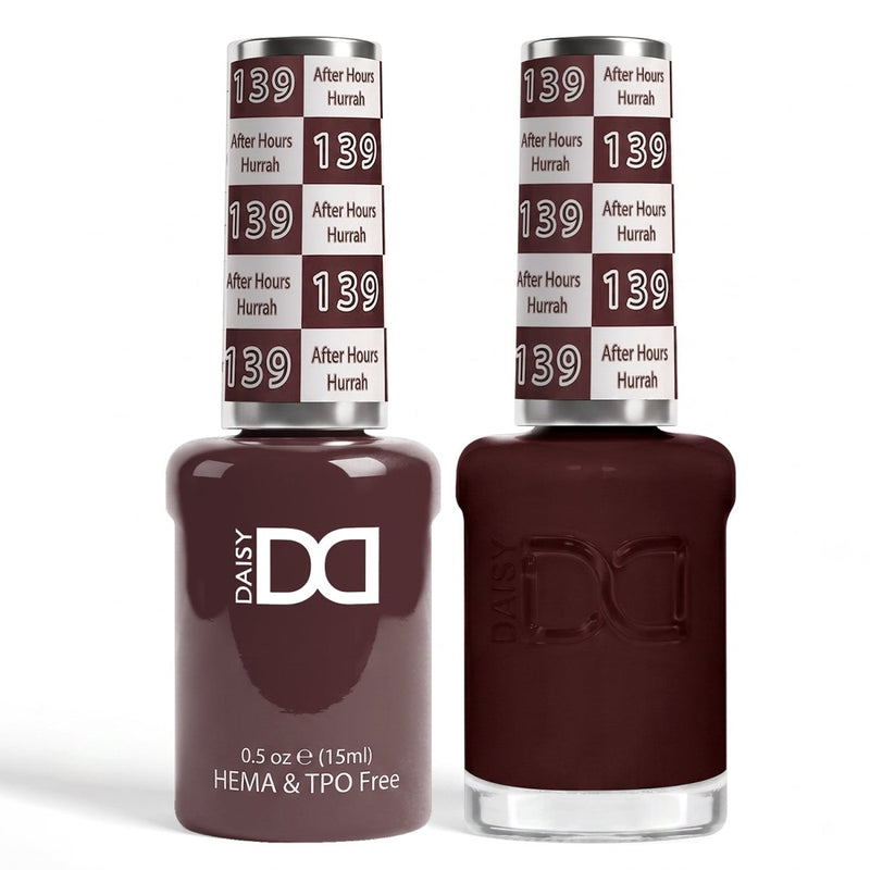 DND HEMA & TPO Free Gel Duo 139 After Hours Hurrah - DTK Nail Supply