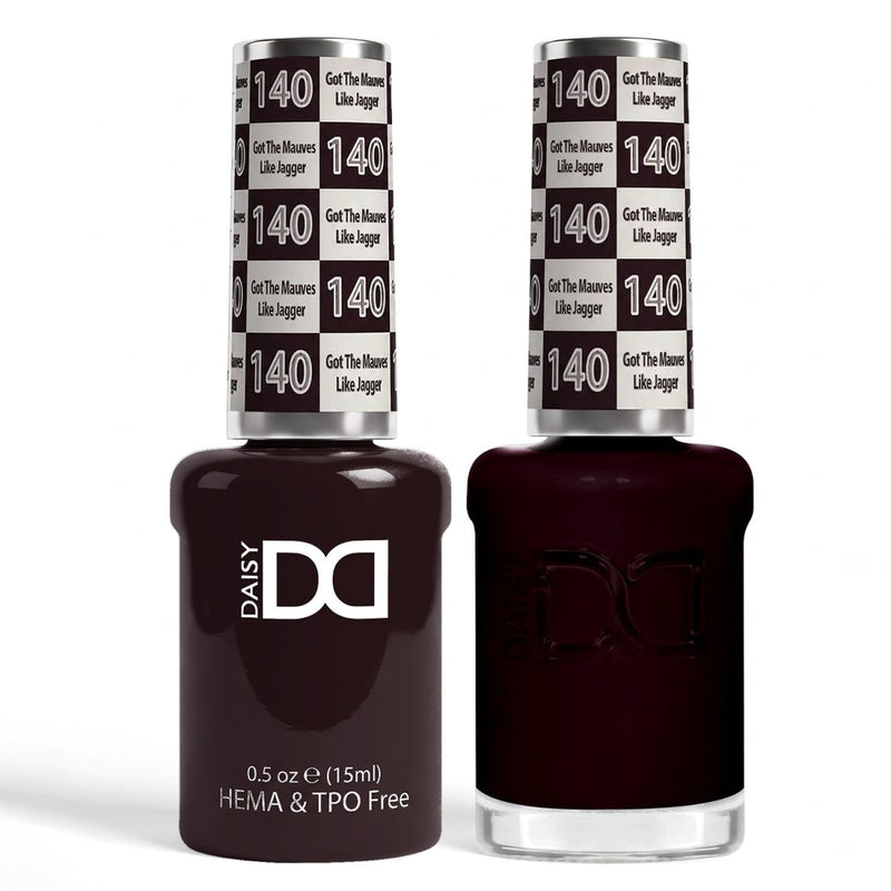 DND HEMA & TPO Free Gel Duo 140 Got The Mauves Like Jagger - DTK Nail Supply