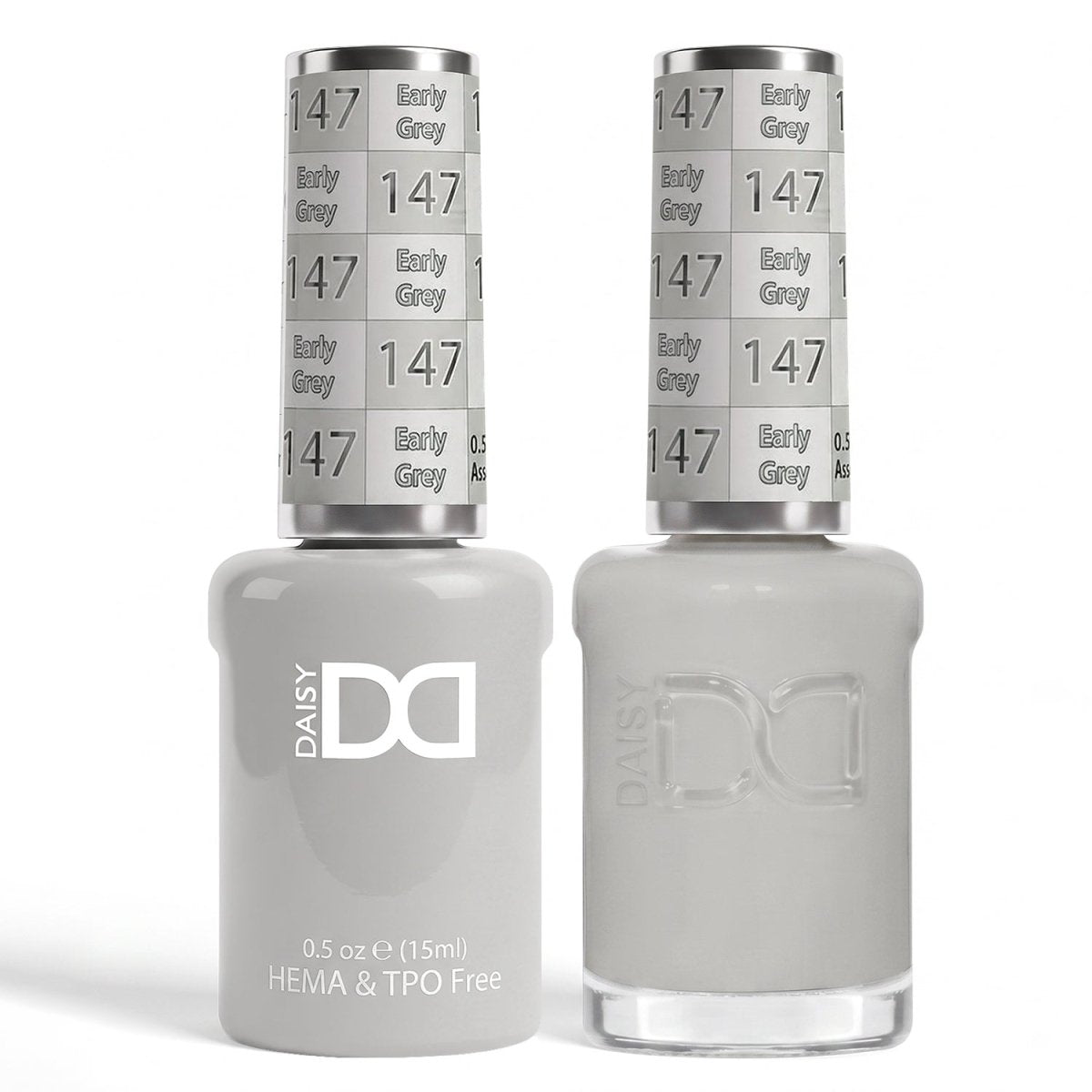 DND HEMA & TPO Free Gel Duo 147 Early Grey - DTK Nail Supply