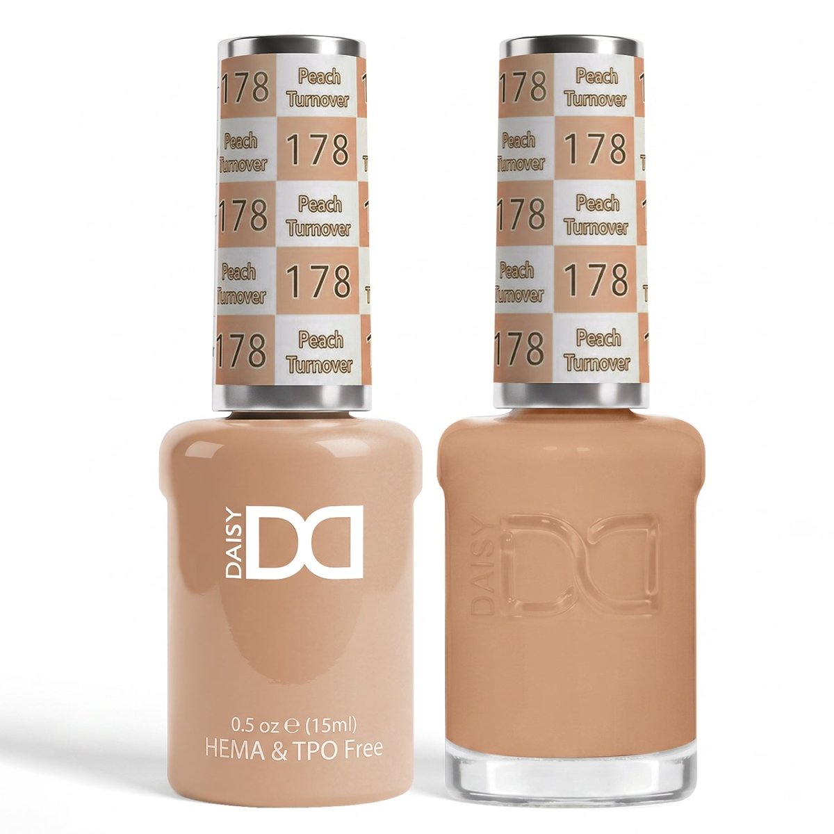 DND HEMA & TPO Free Gel Duo 178 Peach Turnover - DTK Nail Supply