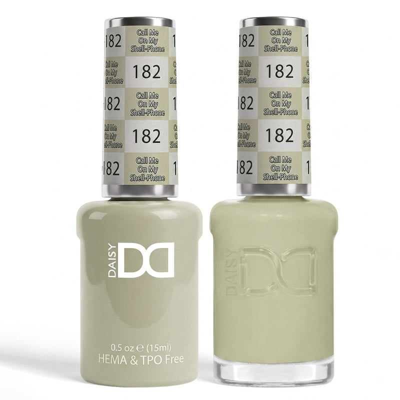 DND HEMA & TPO Free Gel Duo 182 Call Me On My Shell Phone - DTK Nail Supply