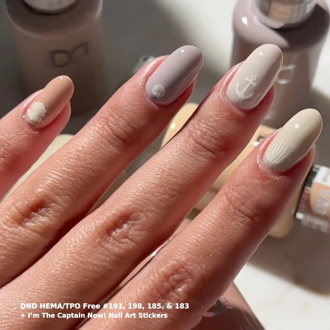 DND HEMA & TPO Free Gel Duo 183 Ship Happens - DTK Nail Supply