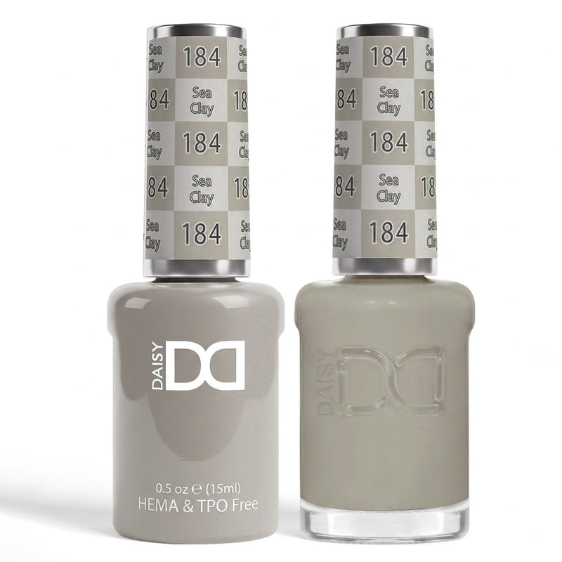 DND HEMA & TPO Free Gel Duo 184 Sea Clay - DTK Nail Supply