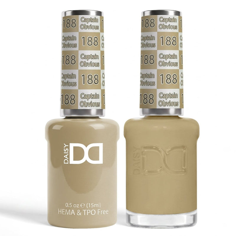 DND HEMA & TPO Free Gel Duo 188 Captain Obvious - DTK Nail Supply