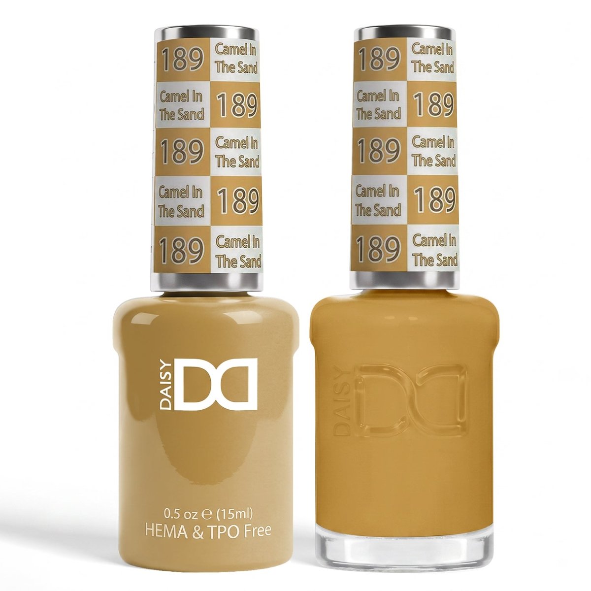 DND HEMA & TPO Free Gel Duo 189 Camel In The Sand - DTK Nail Supply