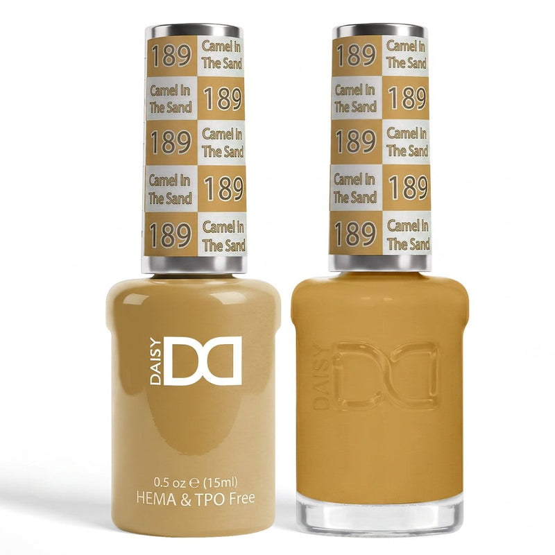 DND HEMA & TPO Free Gel Duo 189 Camel In The Sand - DTK Nail Supply
