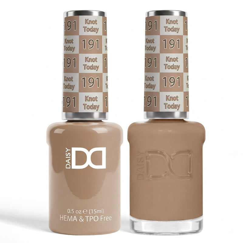 DND HEMA & TPO Free Gel Duo 191 Knot Today - DTK Nail Supply