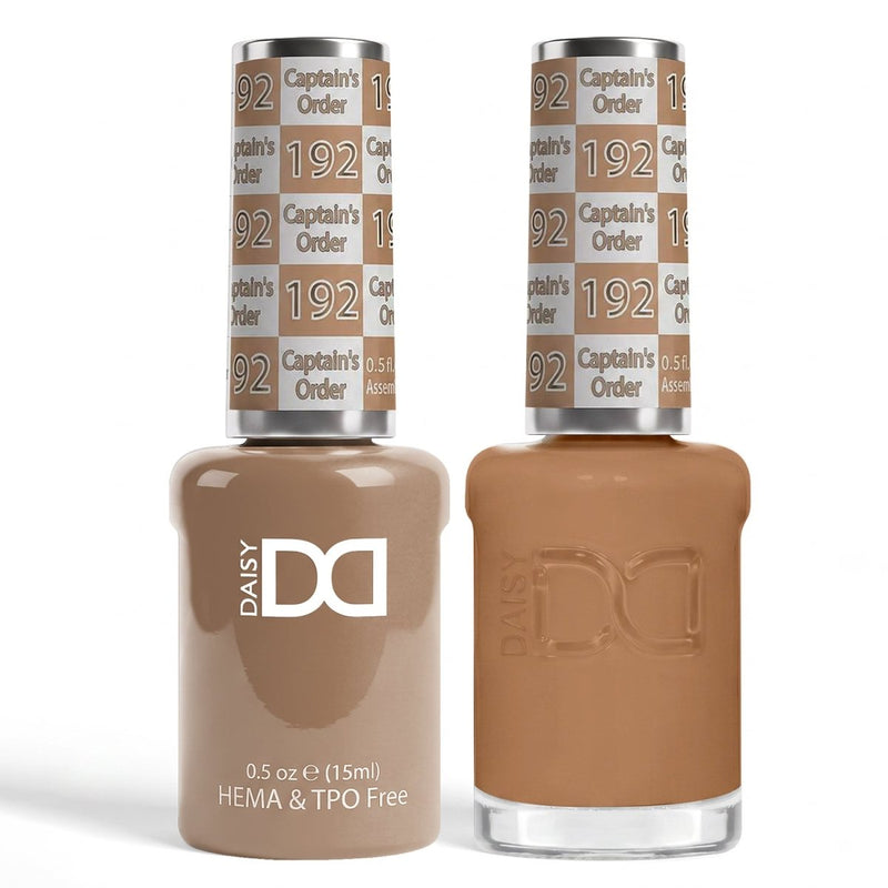DND HEMA & TPO Free Gel Duo 192 Captain's Order - DTK Nail Supply