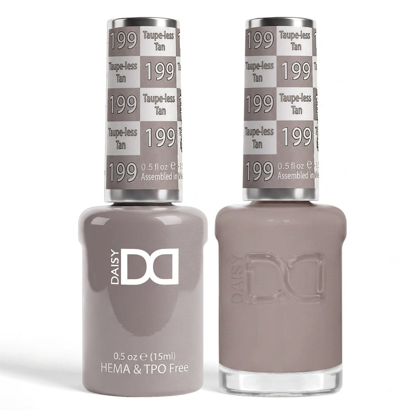 DND HEMA & TPO Free Gel Duo 199 Taupe Less Tan - DTK Nail Supply
