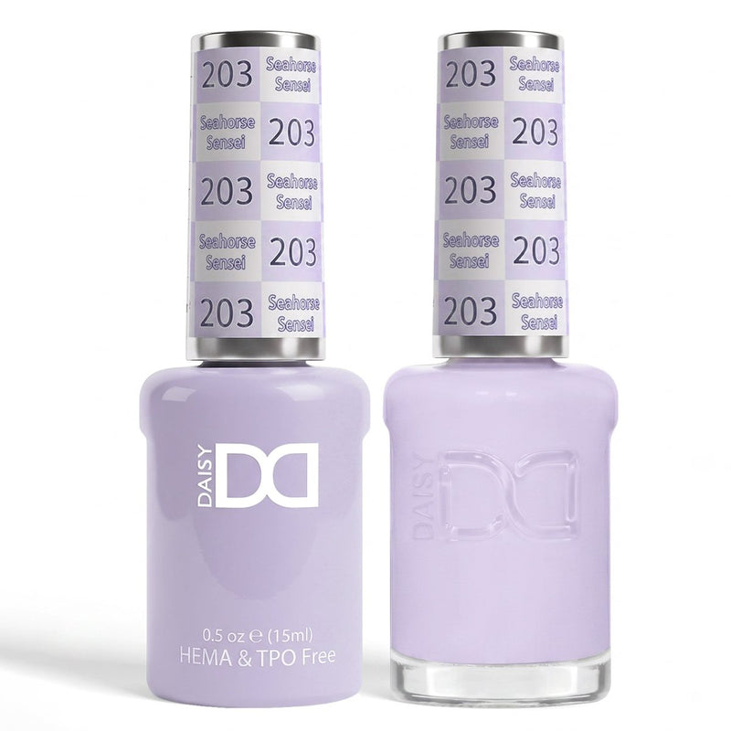 DND HEMA & TPO Free Gel Duo 203 Seahorse Sensei - DTK Nail Supply