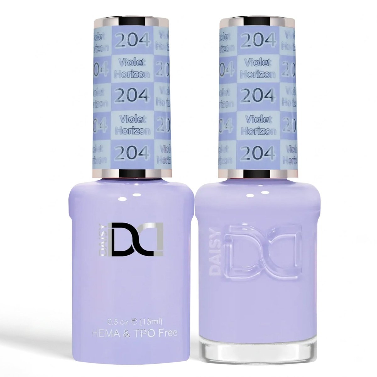 DND HEMA & TPO Free Gel Duo 204 Violet Horizon - DTK Nail Supply