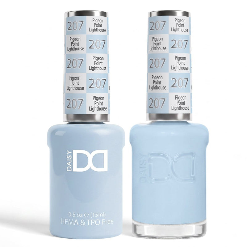DND HEMA & TPO Free Gel Duo 207 Pigeon Point Lighthouse - DTK Nail Supply