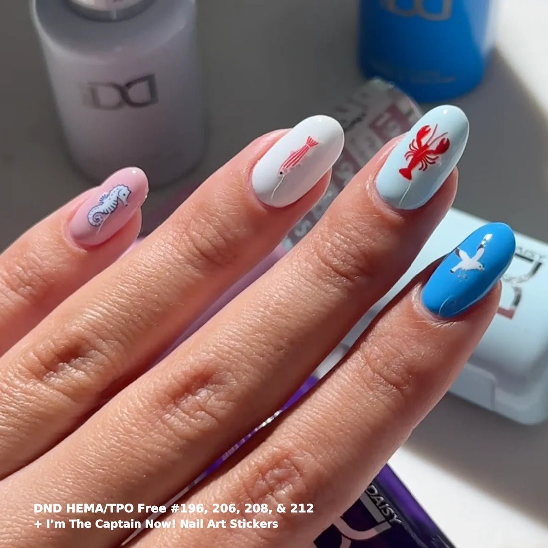 DND HEMA & TPO Free Gel Duo 208 Current Mood - DTK Nail Supply