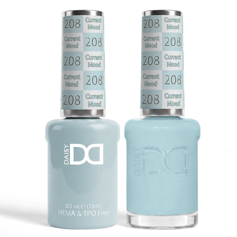 DND HEMA & TPO Free Gel Duo 208 Current Mood - DTK Nail Supply