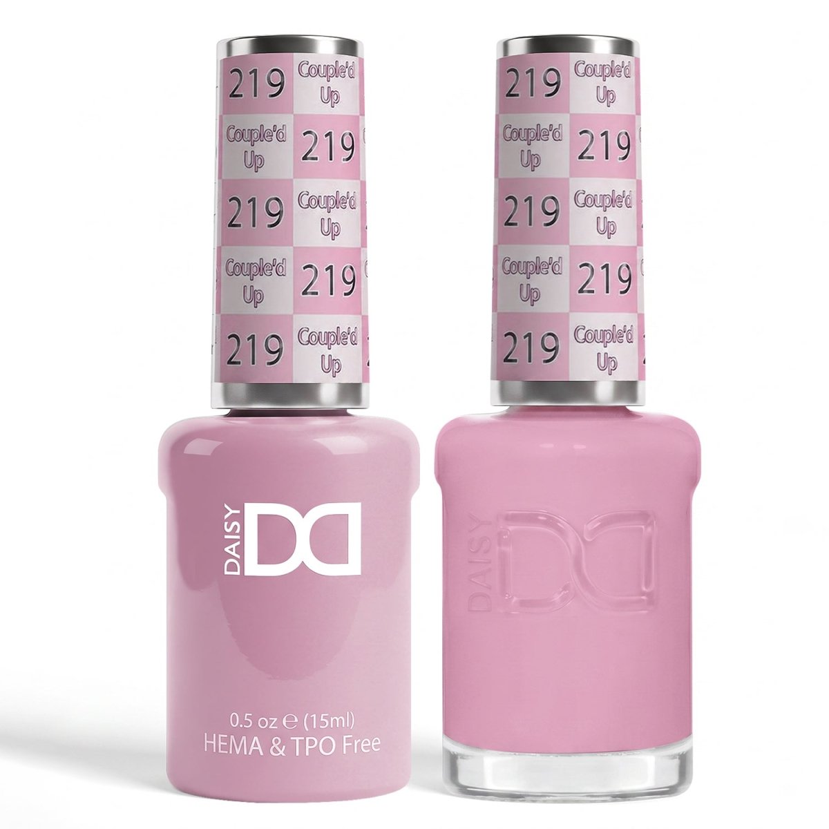 DND HEMA & TPO Free Gel Duo 219 Couple D Up - DTK Nail Supply