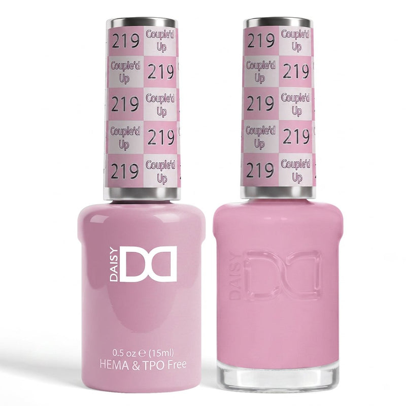 DND HEMA & TPO Free Gel Duo 219 Couple D Up - DTK Nail Supply