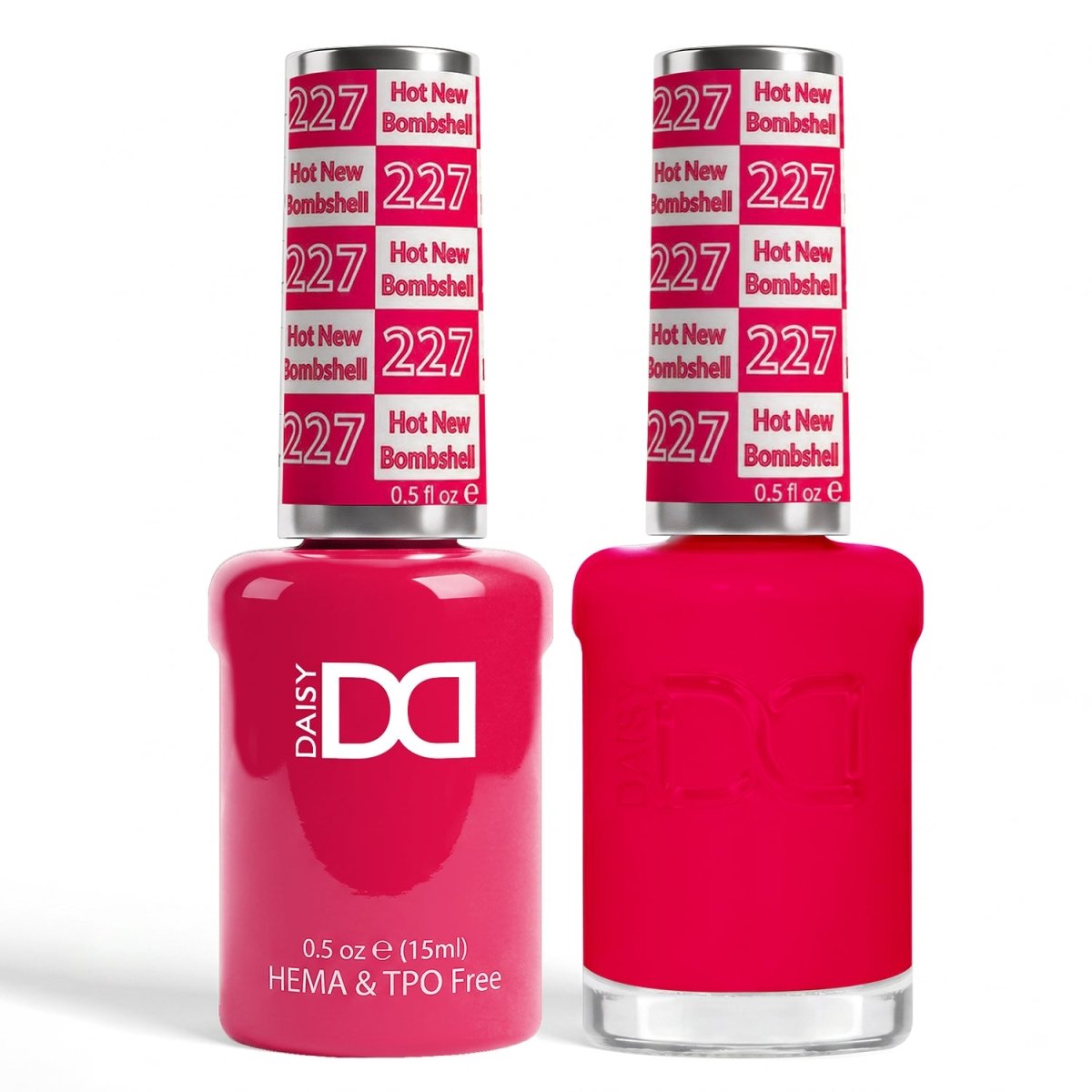 DND HEMA & TPO Free Gel Duo 227 Hot New Bombshell - DTK Nail Supply
