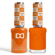 DND HEMA & TPO Free Gel Duo 230 Golden Hour - DTK Nail Supply