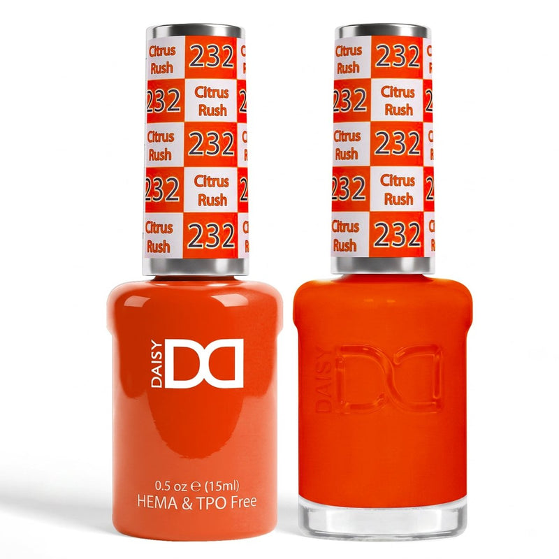DND HEMA & TPO Free Gel Duo 232 Citrus Rush - DTK Nail Supply