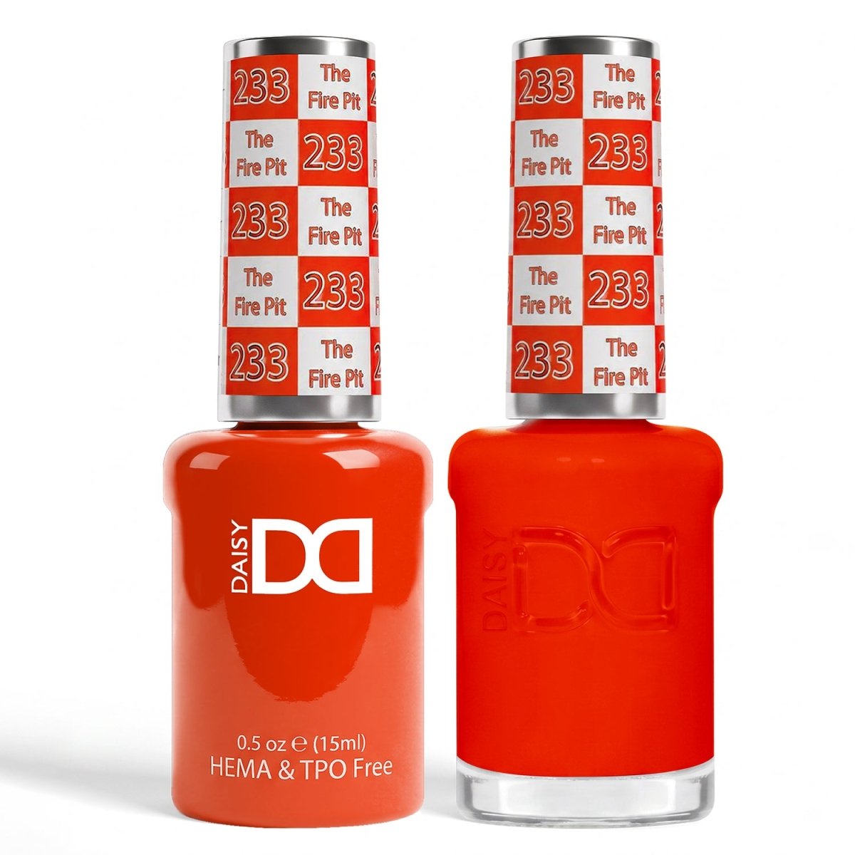 DND HEMA & TPO Free Gel Duo 233 The Fire Pit - DTK Nail Supply