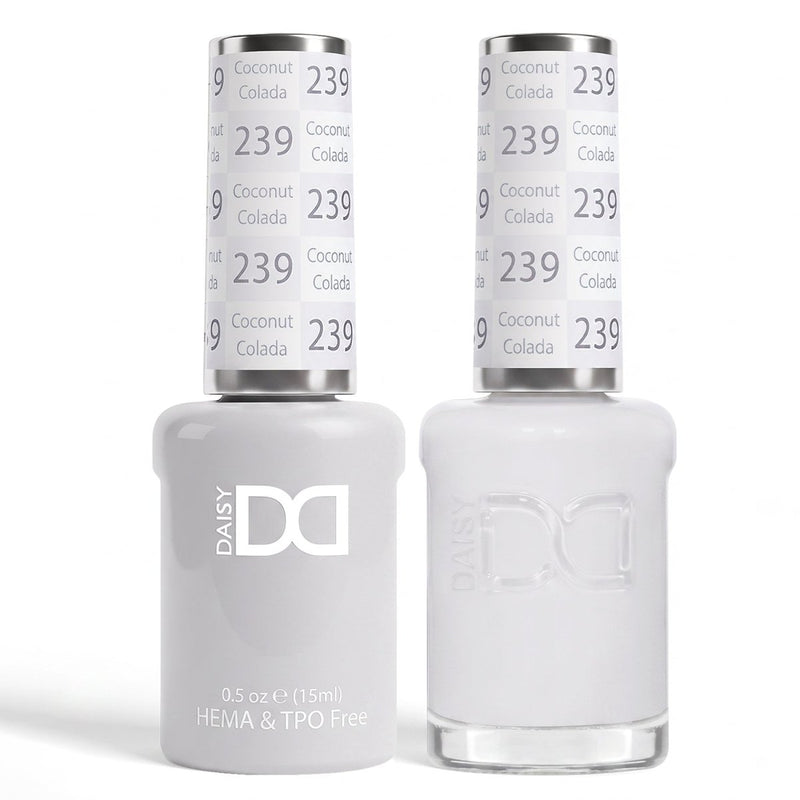 DND HEMA & TPO Free Gel Duo 239 Coconut Colada - DTK Nail Supply
