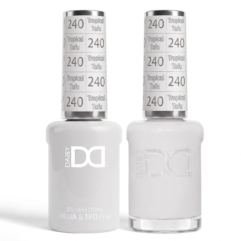 DND HEMA & TPO Free Gel Duo 240 Tropical Tofu - DTK Nail Supply