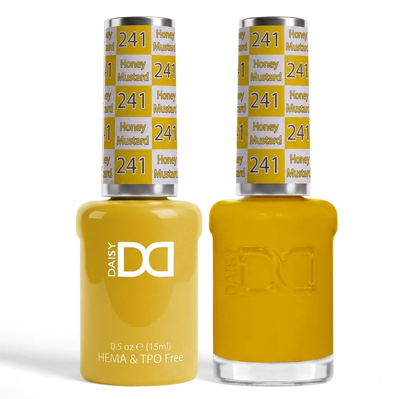 DND HEMA & TPO Free Gel Duo 241 Honey Mustard - DTK Nail Supply