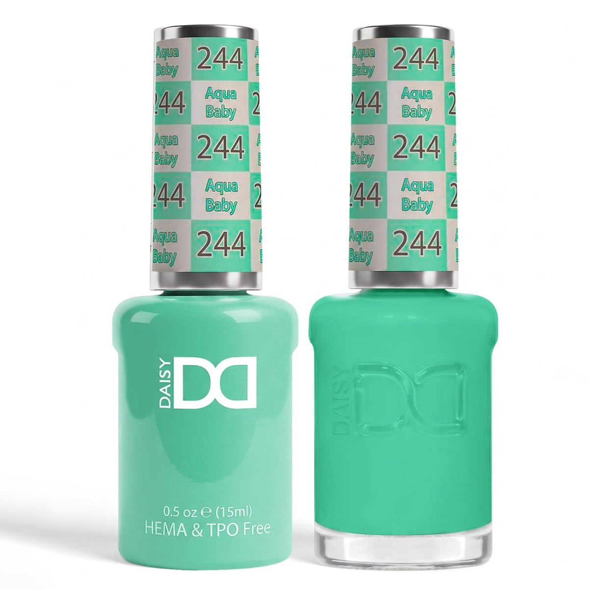 DND HEMA & TPO Free Gel Duo 244 Aqua Baby - DTK Nail Supply