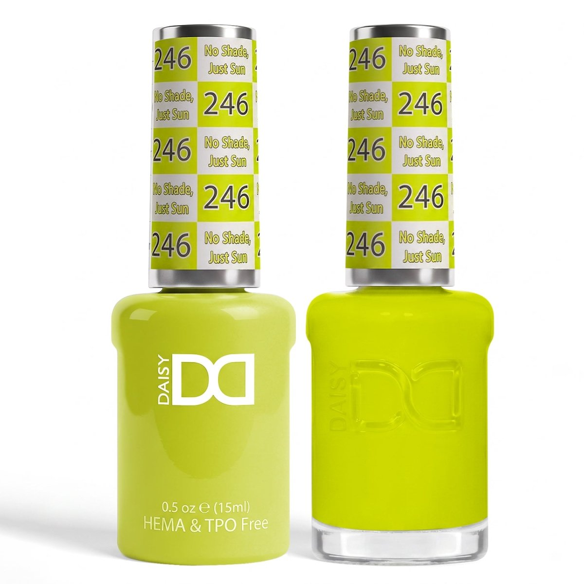 DND HEMA & TPO Free Gel Duo 246 No Shape, Just Sun - DTK Nail Supply