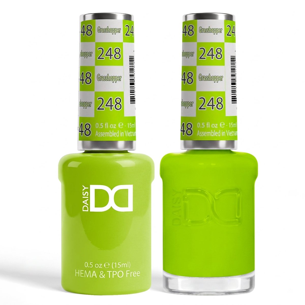 DND HEMA & TPO Free Gel Duo 248 Grasshopper - DTK Nail Supply