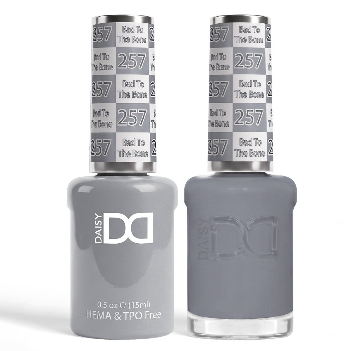 DND HEMA & TPO Free Gel Duo 257 Bad To The Bone - DTK Nail Supply