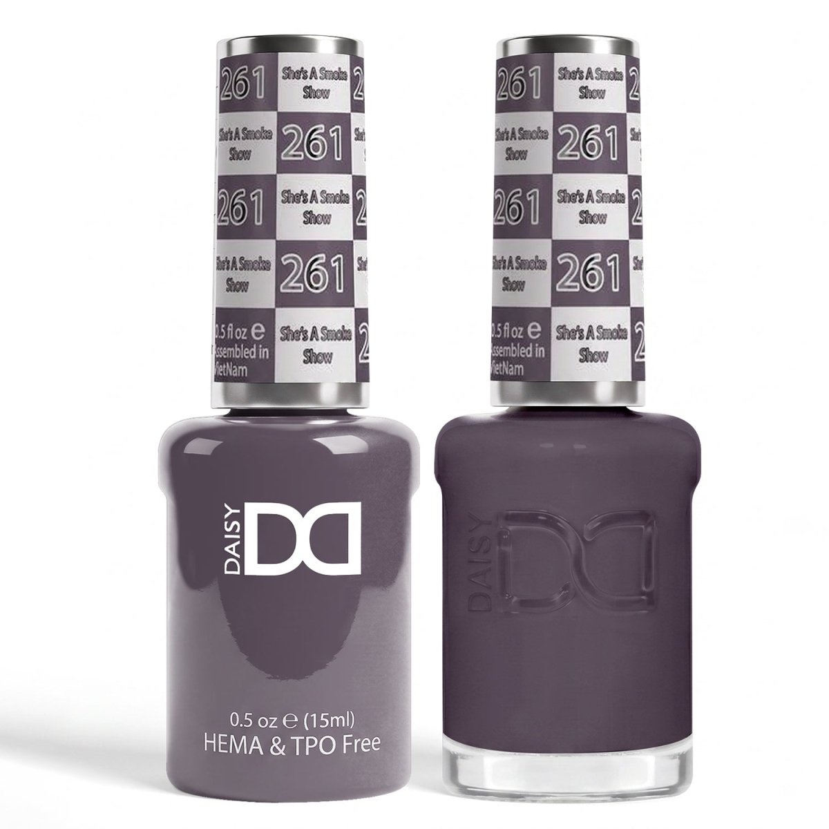 DND HEMA & TPO Free Gel Duo 261 She's A Smoke Show - DTK Nail Supply
