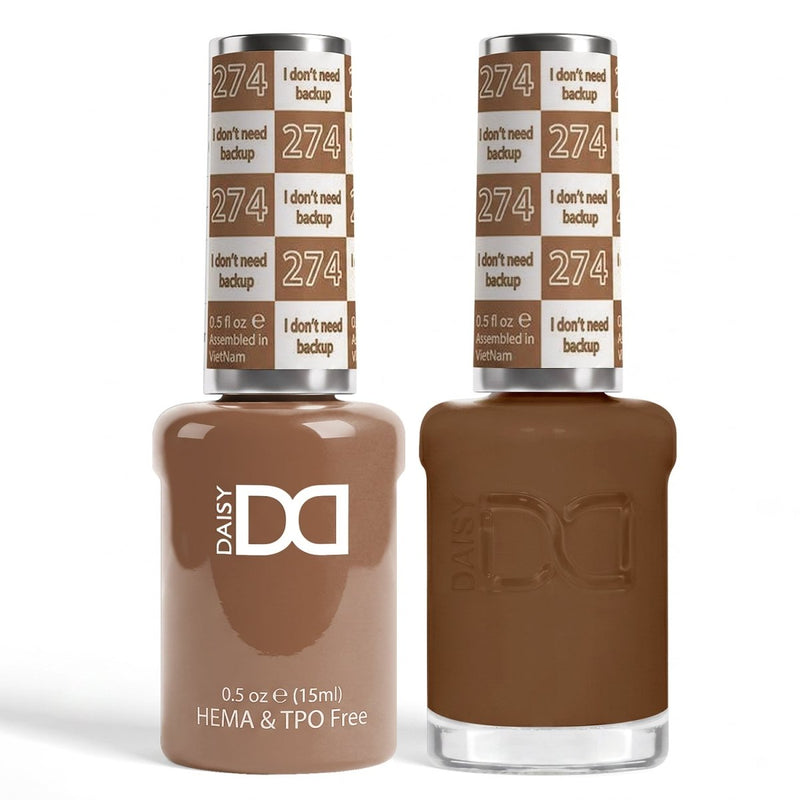 DND HEMA & TPO Free Gel Duo 274 I Don't Need Backup - DTK Nail Supply