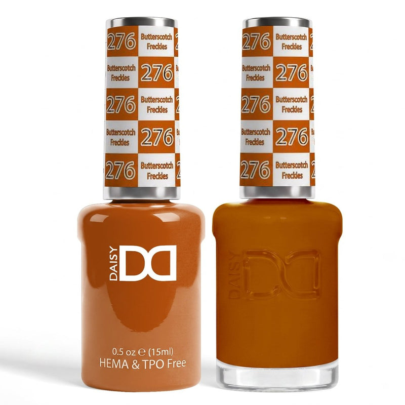 DND HEMA & TPO Free Gel Duo 276 Butterscotch Freckles - DTK Nail Supply