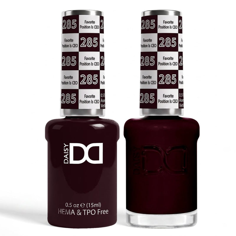 DND HEMA & TPO Free Gel Duo 285 Favorite Position Is Ceo - DTK Nail Supply