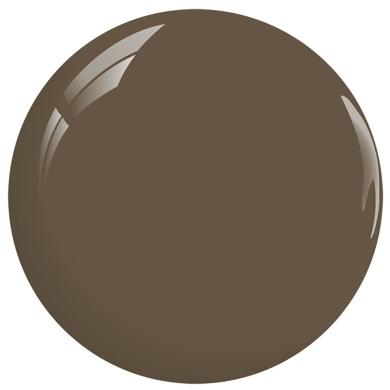 DND HEMA & TPO Free Gel Nail Polish Duo - 128 - Got Off The Wrong Stop - Brown Colors - 0.5 oz - DTK Nail Supply