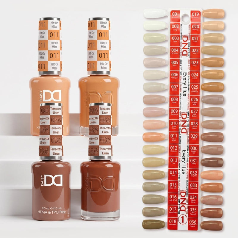 DND HEMA & TPO Free Part 01 Every Hue — 36 Duo Set - DTK Nail Supply