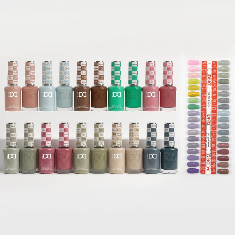 DND HEMA & TPO Free Part 03 Up Up & Away — 36 Duo Set - DTK Nail Supply