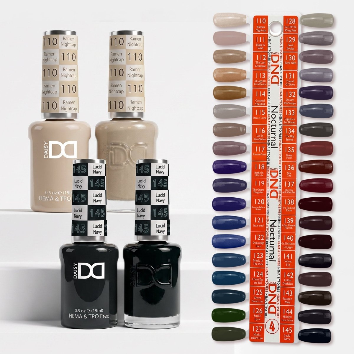 DND HEMA & TPO Free Part 04 Nocturnal — 36 Duo Set - DTK Nail Supply