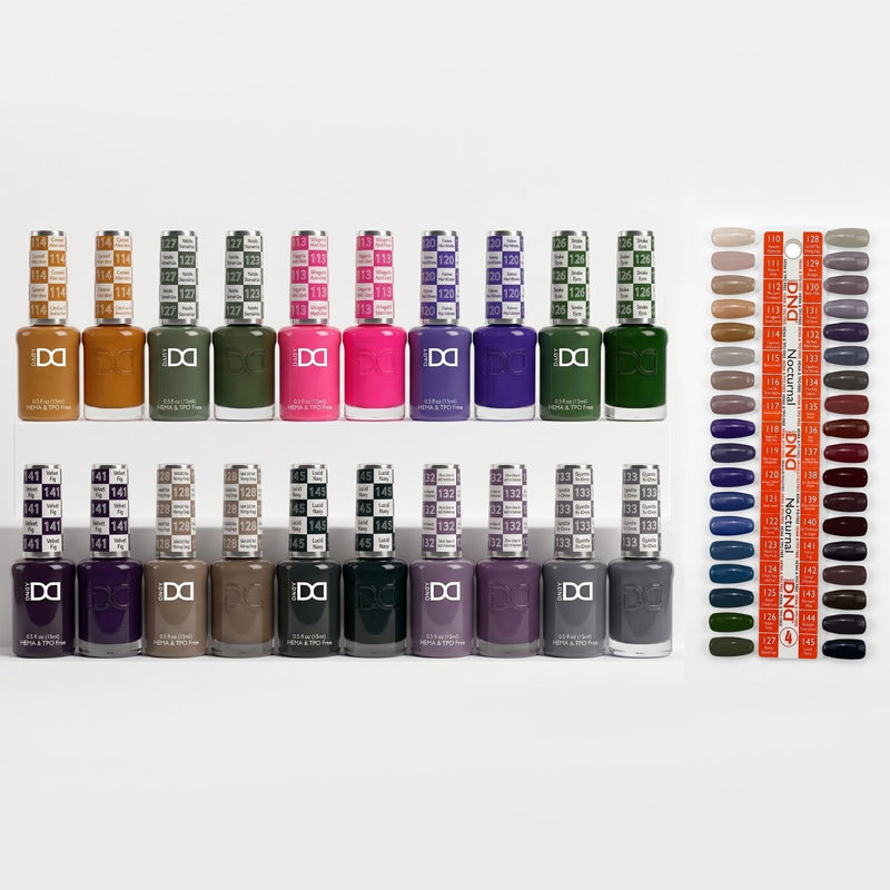 DND HEMA & TPO Free Part 04 Nocturnal — 36 Duo Set - DTK Nail Supply