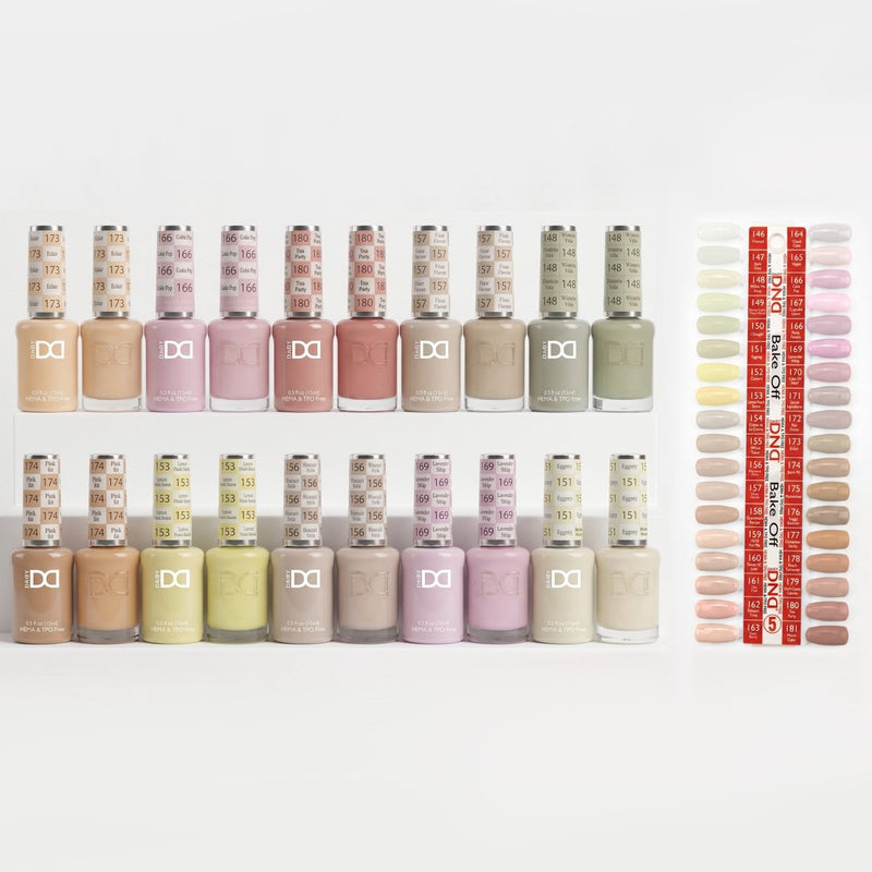 DND HEMA & TPO Free Part 05 Bake Off — 36 Duo Set - DTK Nail Supply