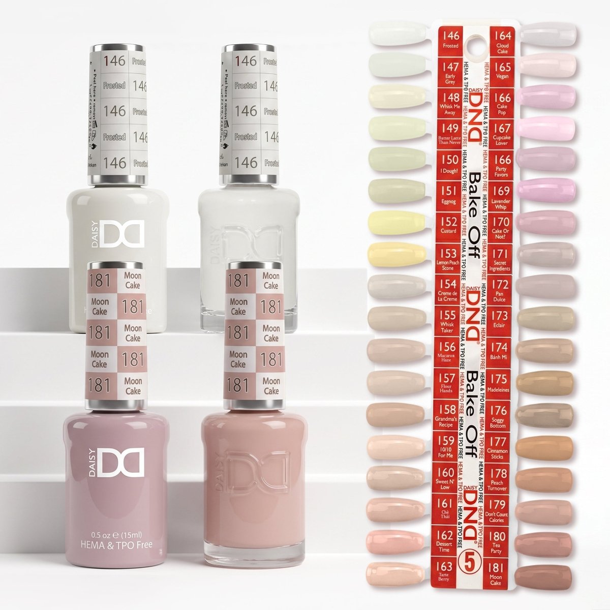 DND HEMA & TPO Free Part 05 Bake Off — 36 Duo Set - DTK Nail Supply