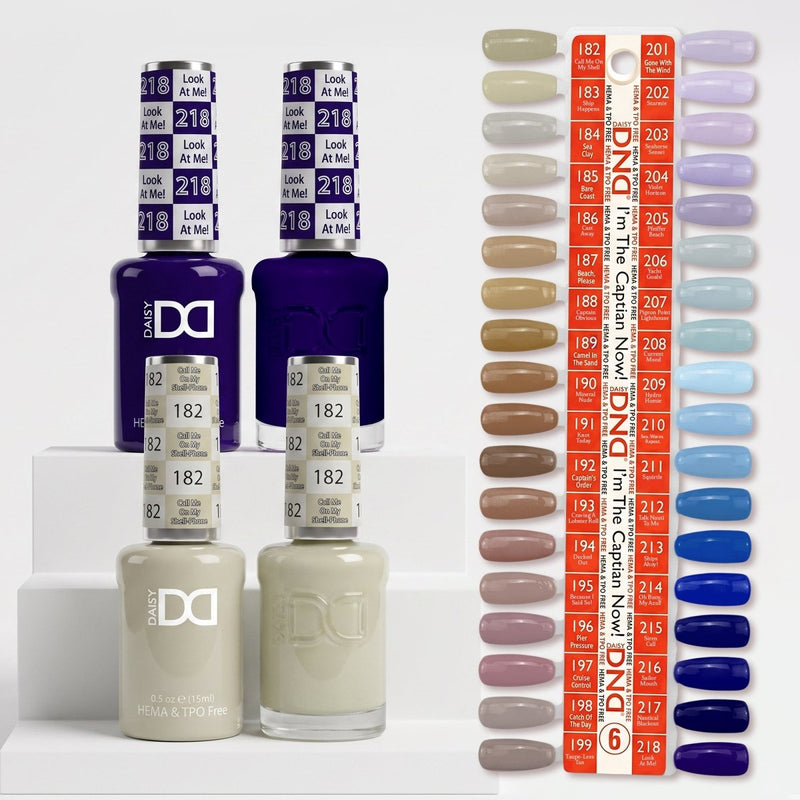DND HEMA & TPO Free Part 06 Captain Now — 36 Duo Set - DTK Nail Supply