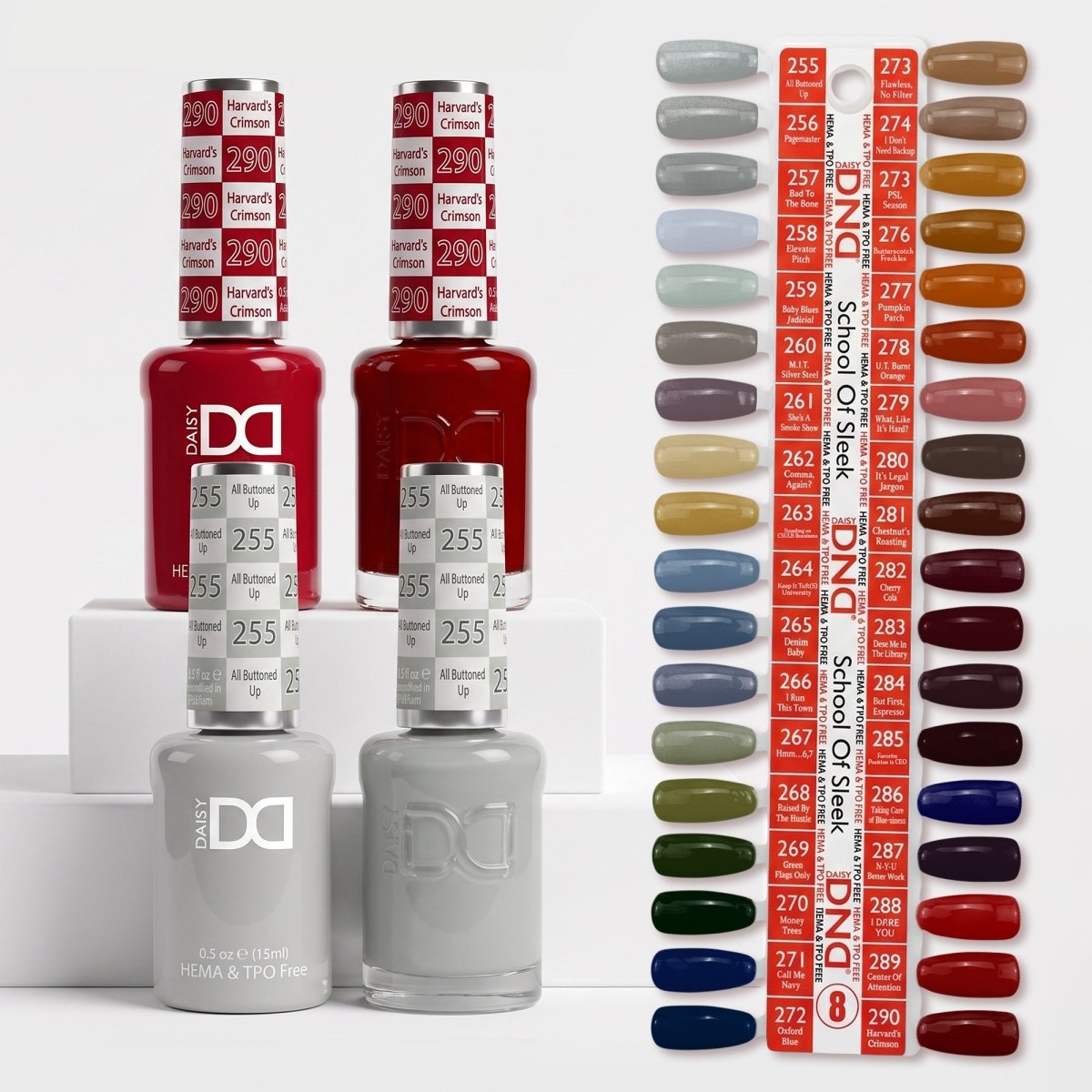 DND HEMA & TPO Free Part 08 School Of Sleek — 36 Duo Set - DTK Nail Supply