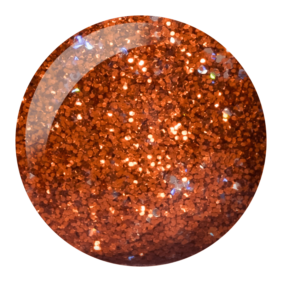 DND Nail Lacquer - 412 Golden Orange Star - DTK Nail Supply