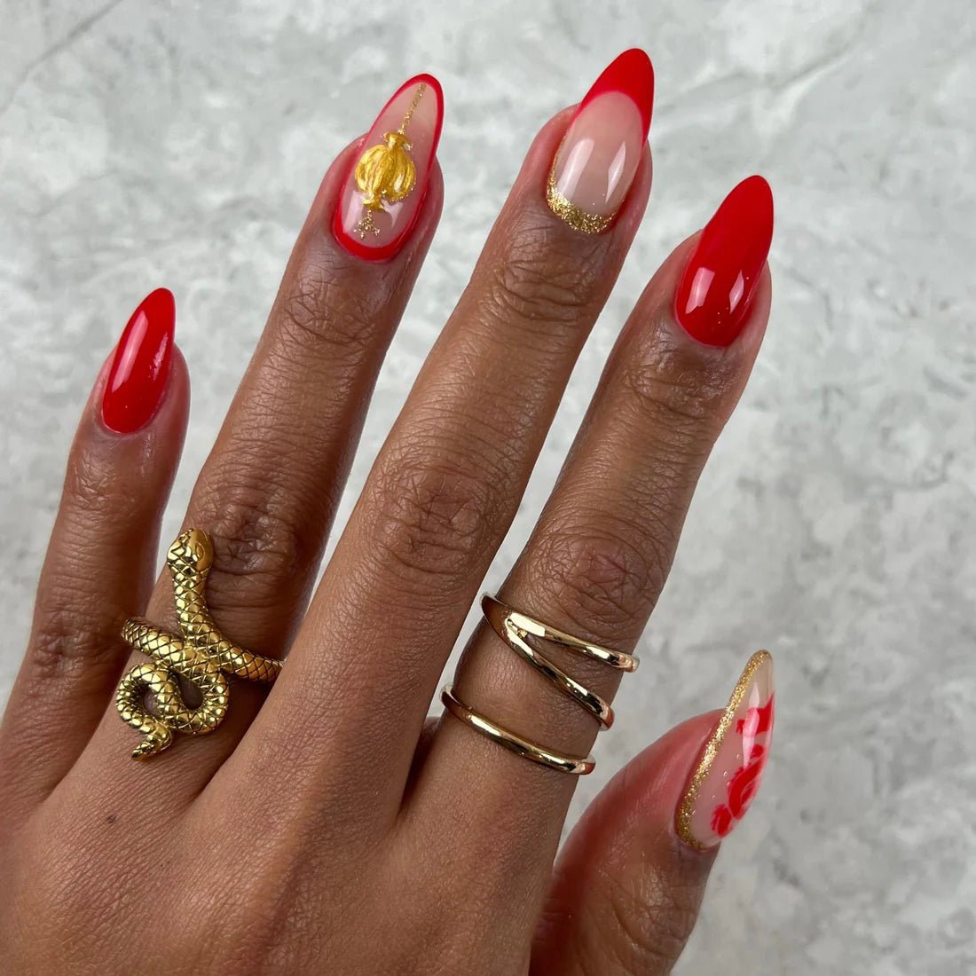 DND Nail Lacquer - 430 Ferrari Red - DTK Nail Supply