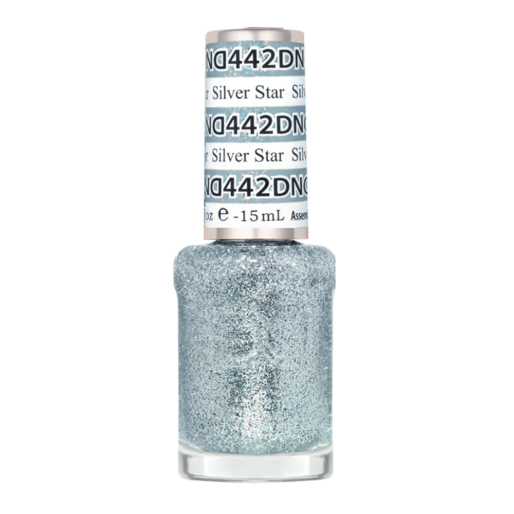 DND Nail Lacquer - 442 Silver Star - DTK Nail Supply