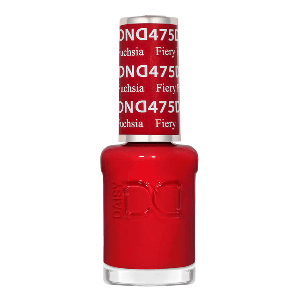 DND Nail Lacquer - 475 Fiery Fuchsia - DTK Nail Supply