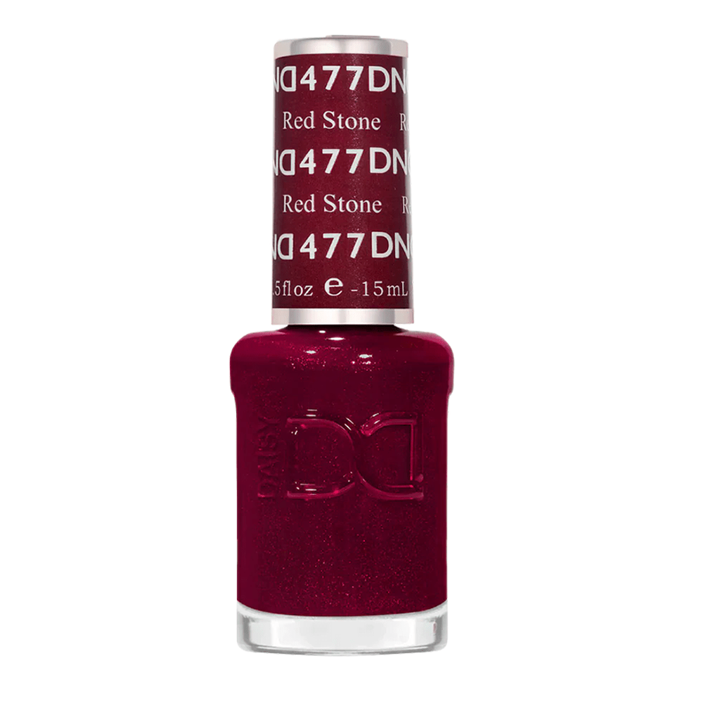 DND Nail Lacquer - 477 Red Stone - DTK Nail Supply